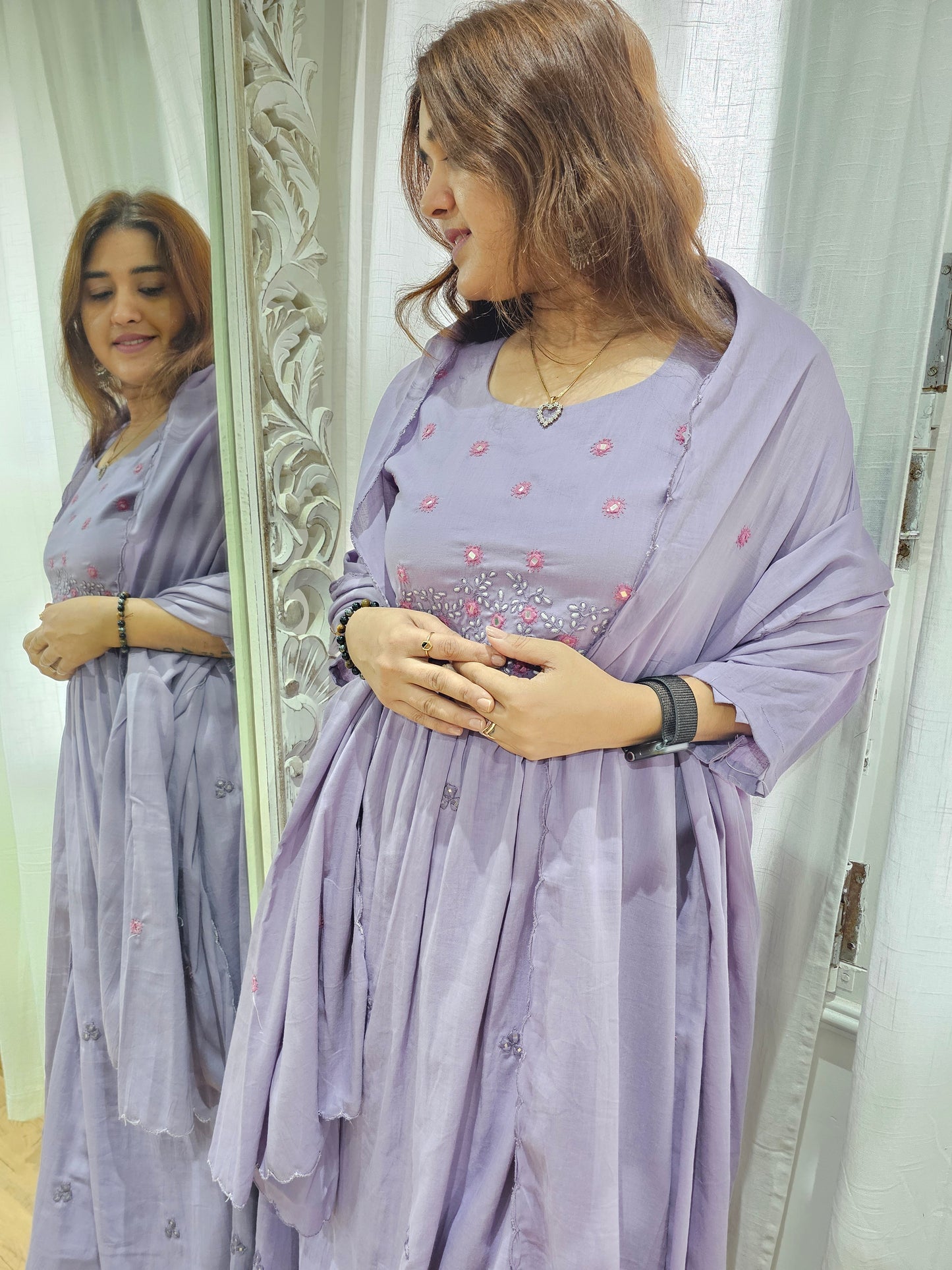 JEENAS pure Mul cotton suit