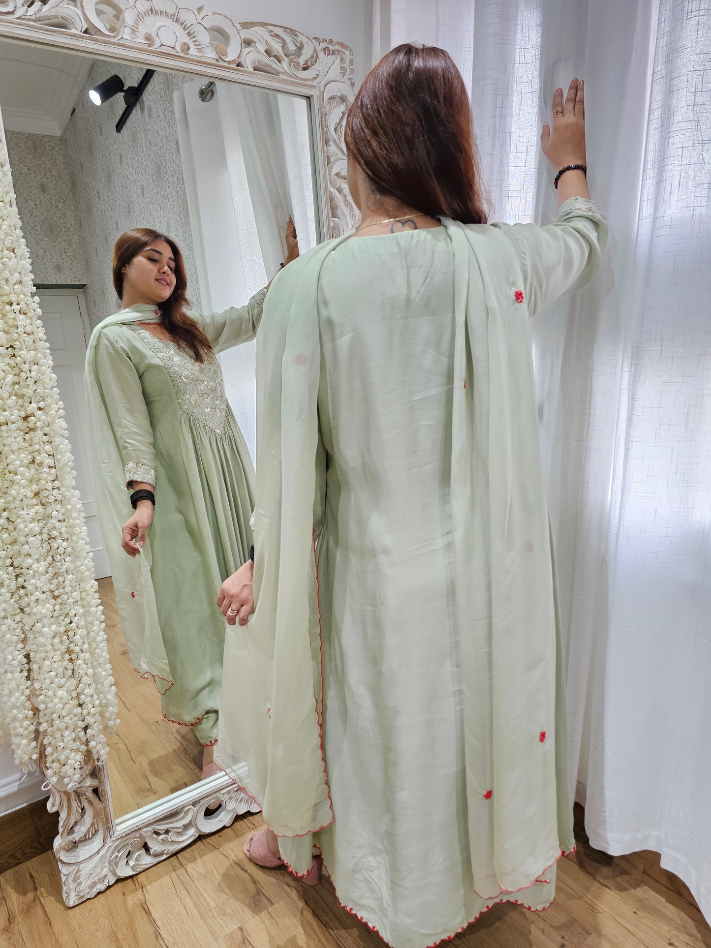 JEENAS Anarkal suit pure muslin