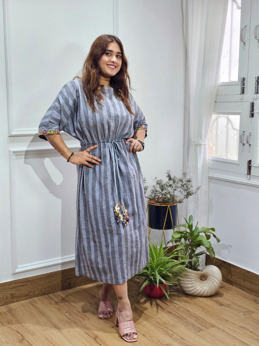 JEENAS Kaftan cotton dress