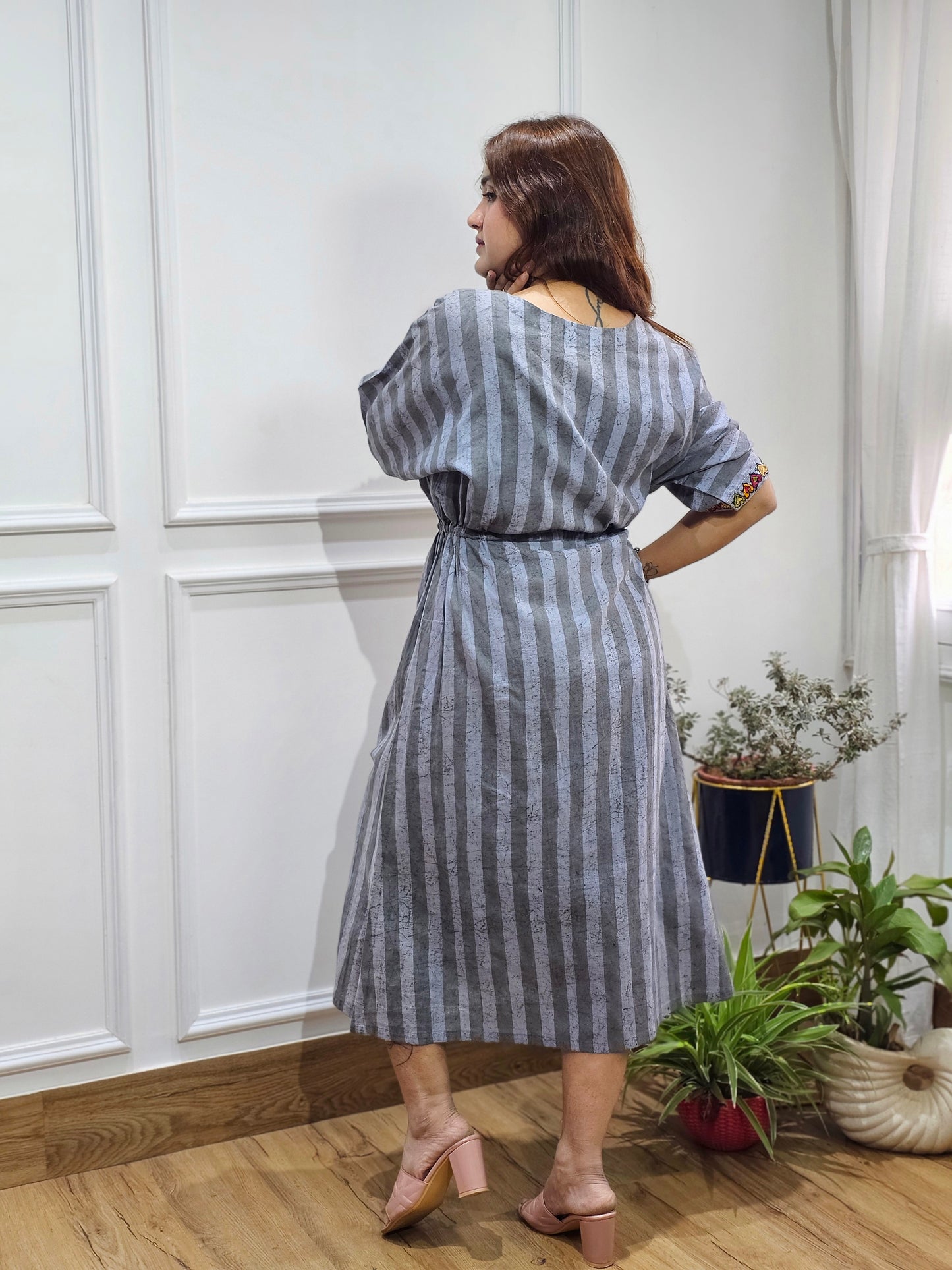 JEENAS Kaftan cotton dress
