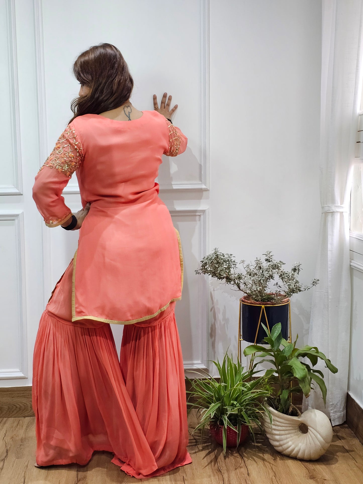 JEENAS Sharara with kurti