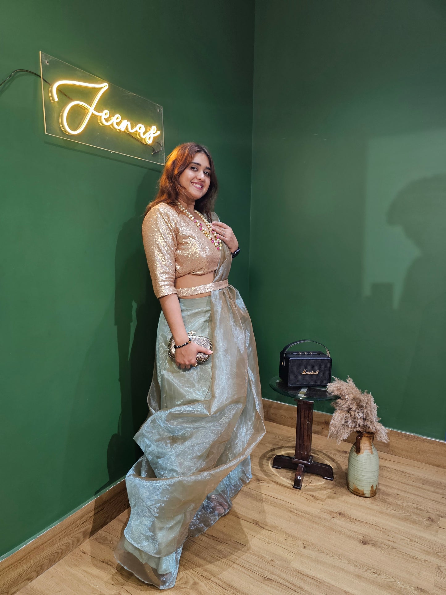 JEENAS Drape saree