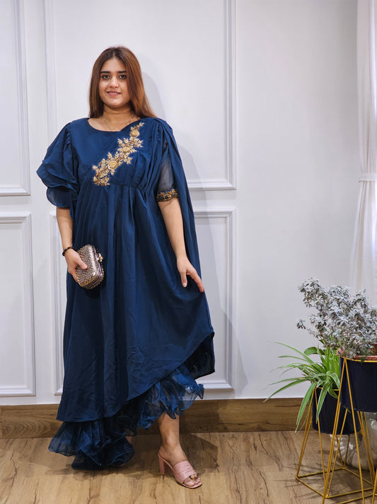 Jenas drape style tunic dress