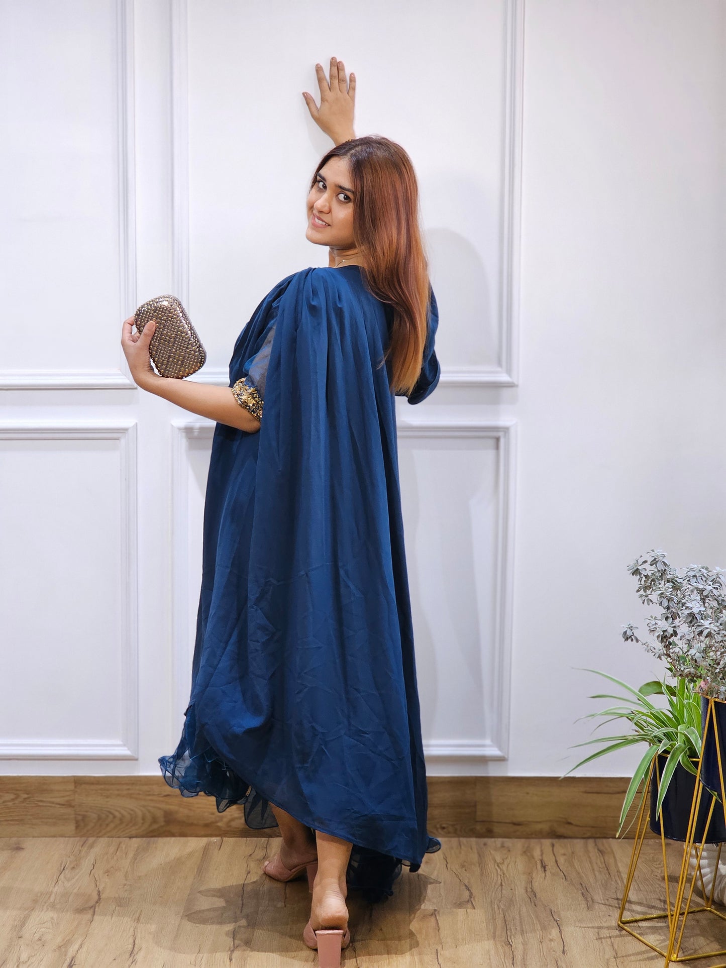 Jenas drape style tunic dress