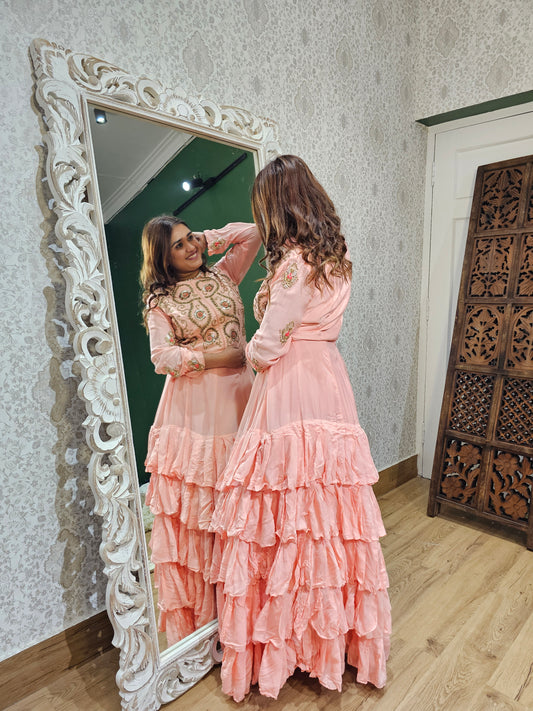 Jeenas pure muslin gown