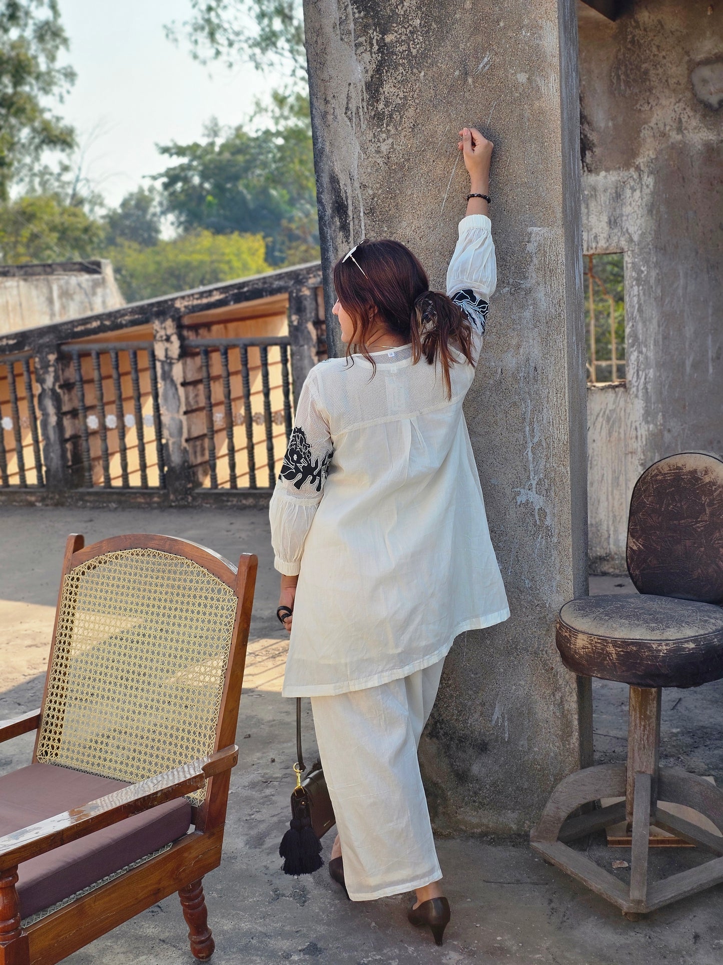 Jeenas thread work pure mul cotton