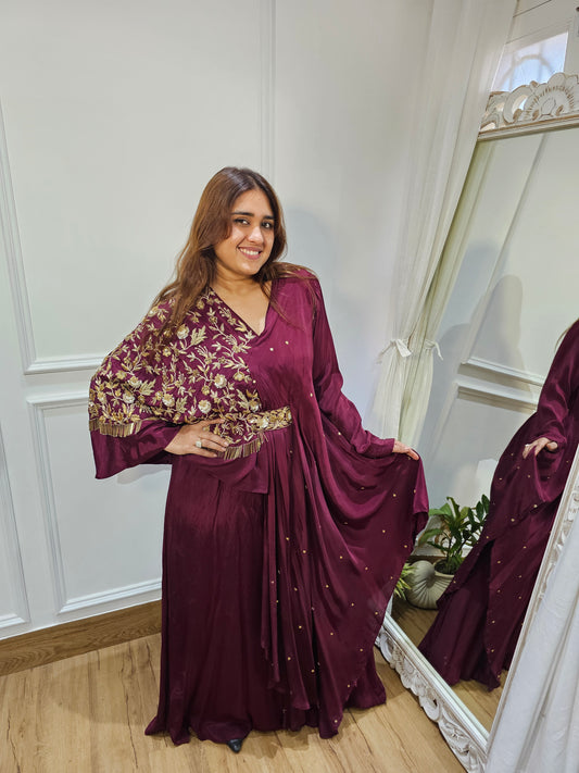 Jeenas drape dress