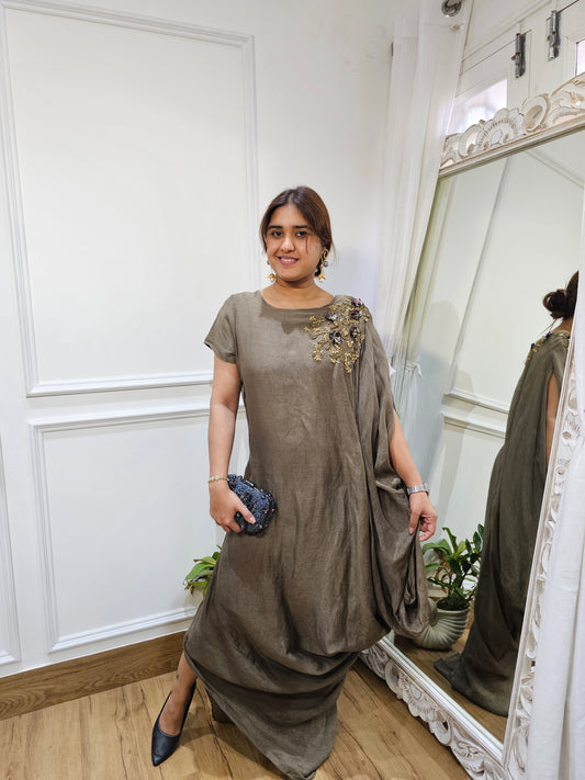 Jeenas drap dress