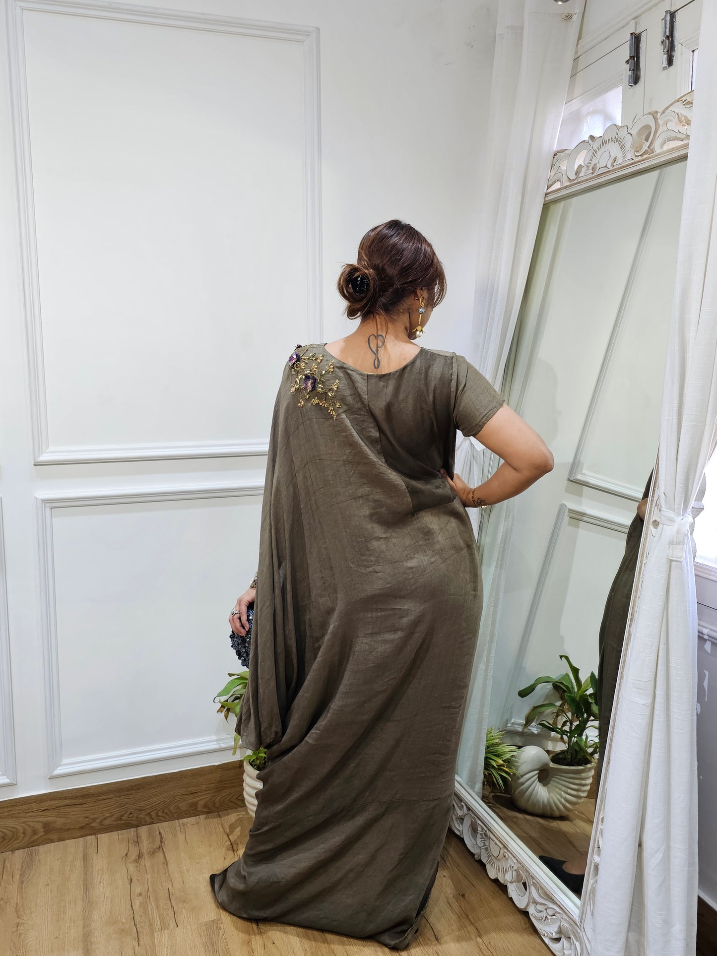 Jeenas drap dress