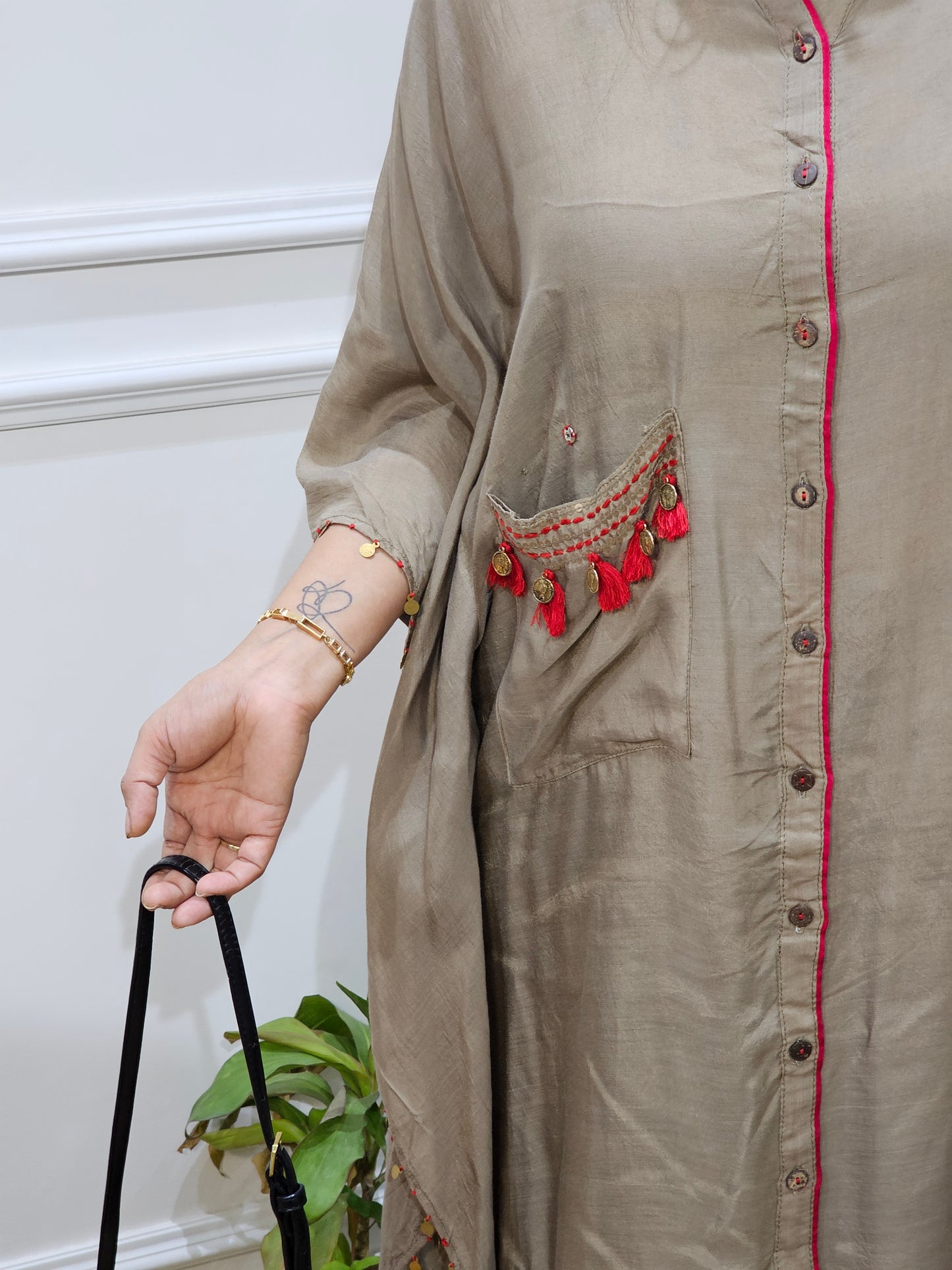 Jeenas kaftan kurta pant
