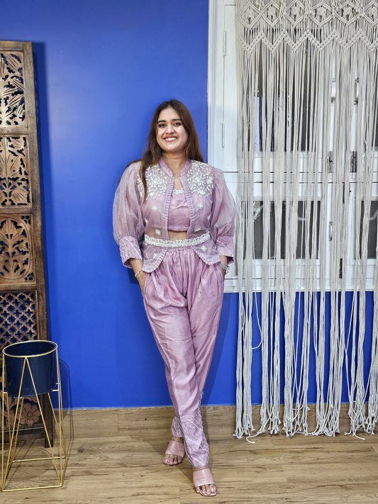Jeenas mauve indowestern