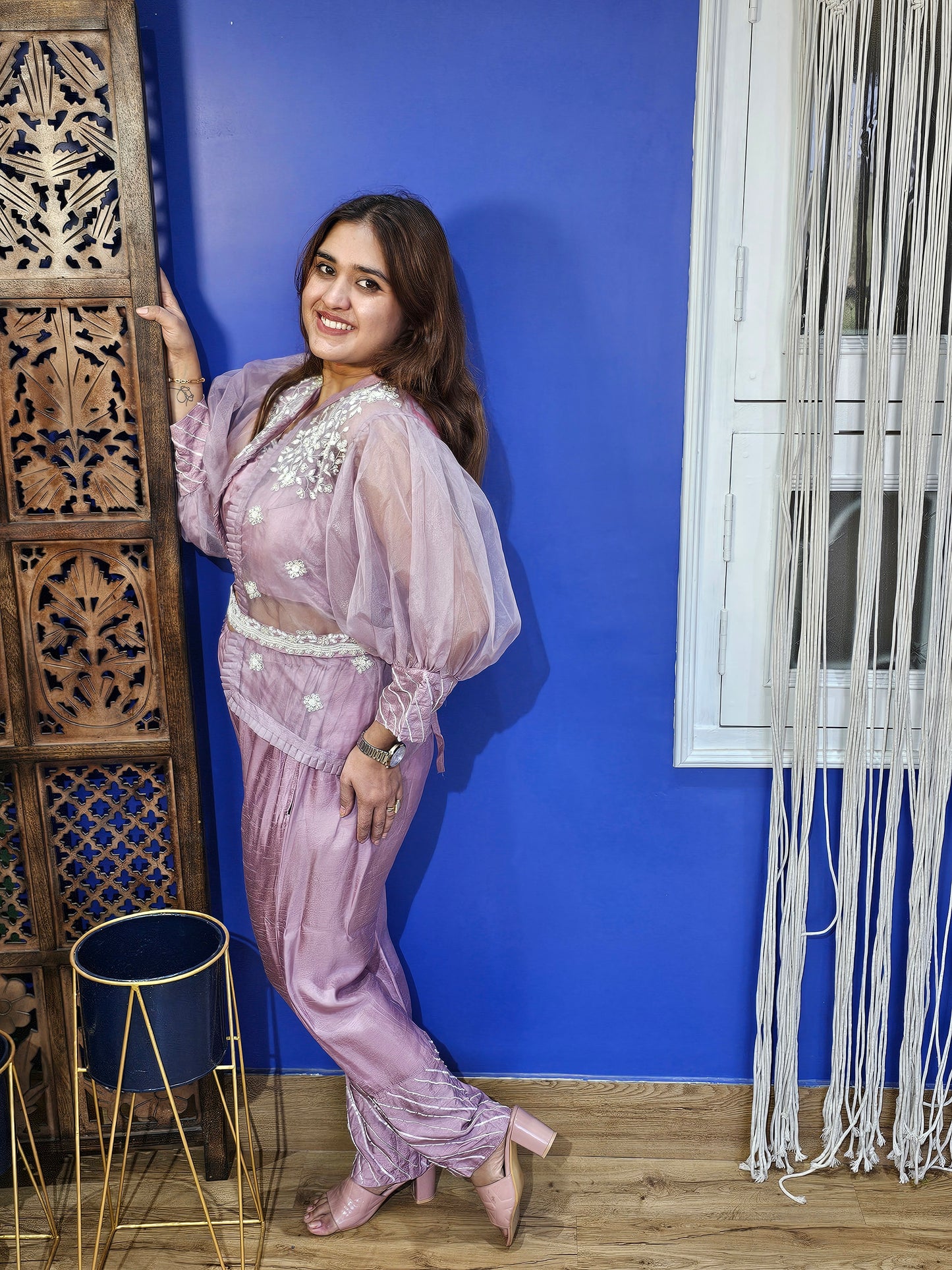 Jeenas mauve indowestern