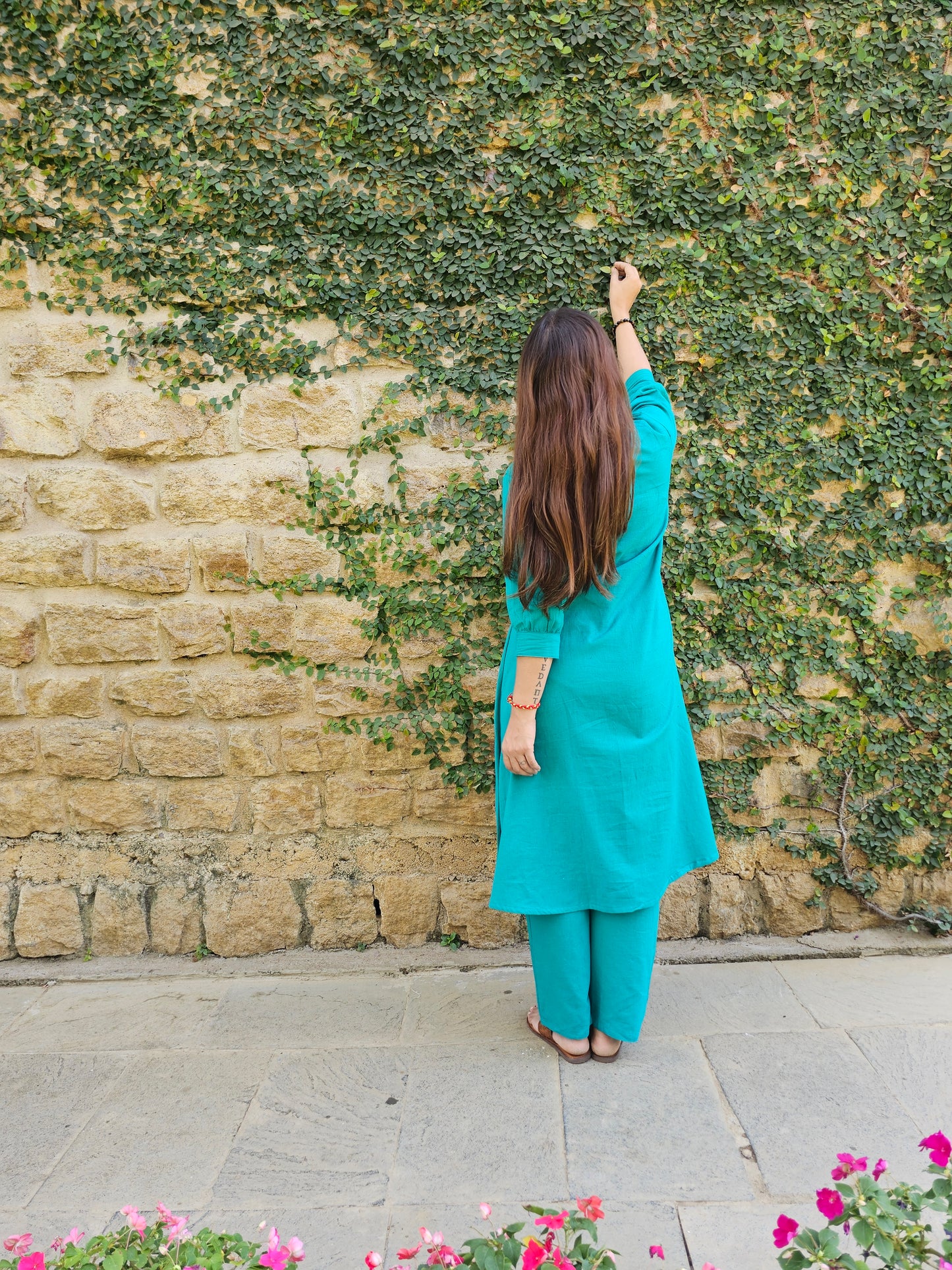 Jeenas heart pant kurta set