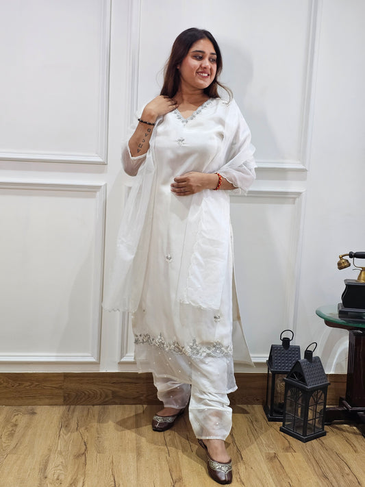 Jeenas pure silk suit
