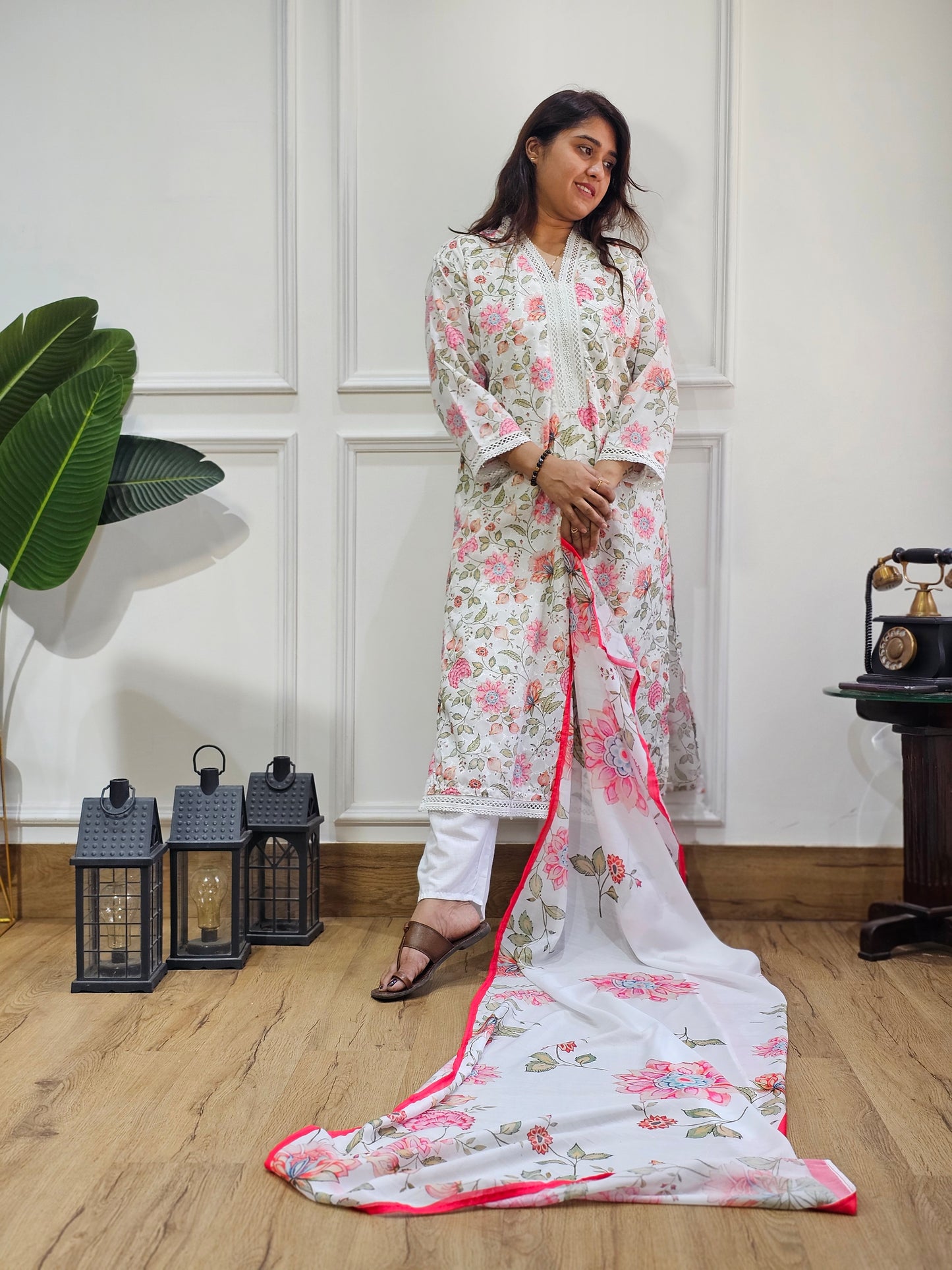 Jeenas pure cotton suit set