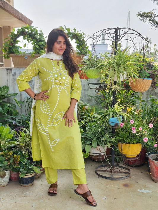 Jeenas pure cotton suit set