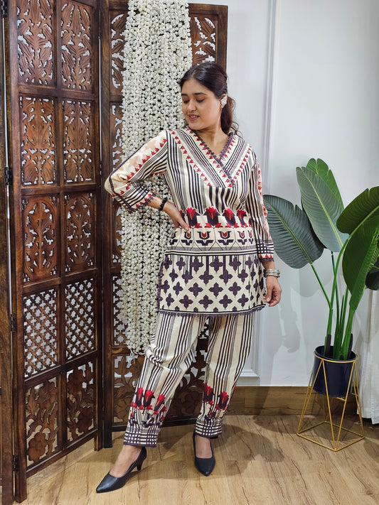 Jeenas pure cotton Printed cordset