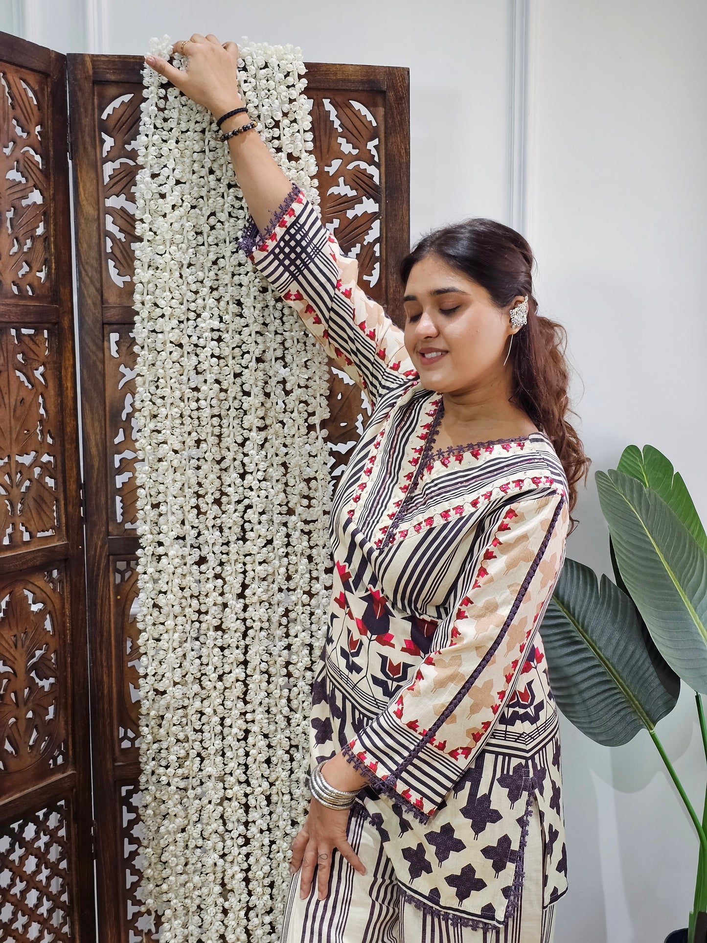 Jeenas pure cotton Printed cordset