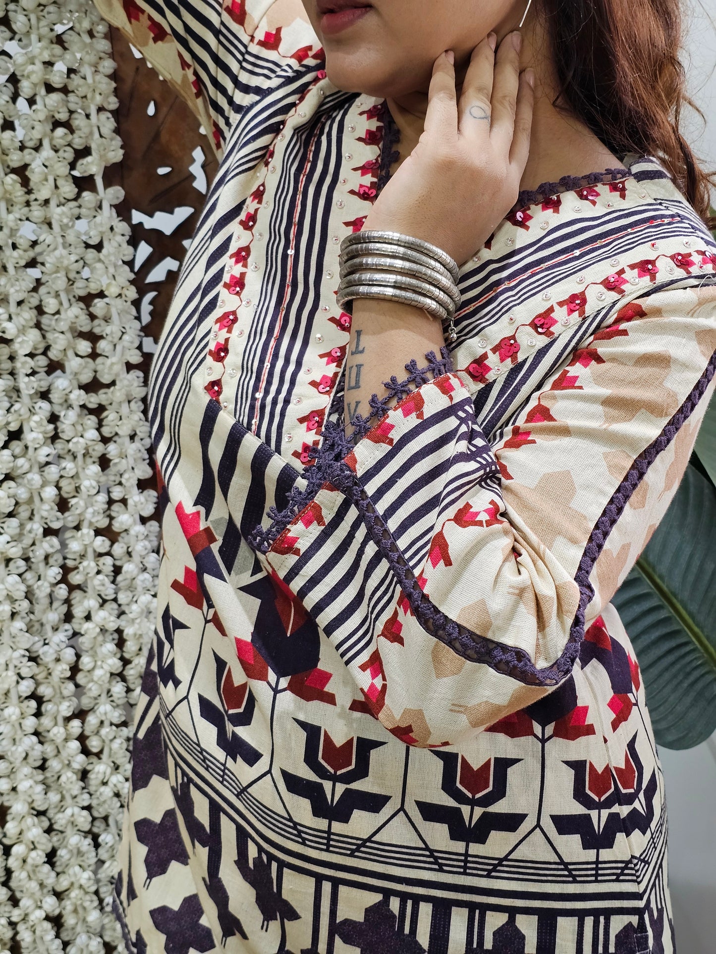 Jeenas pure cotton Printed cordset