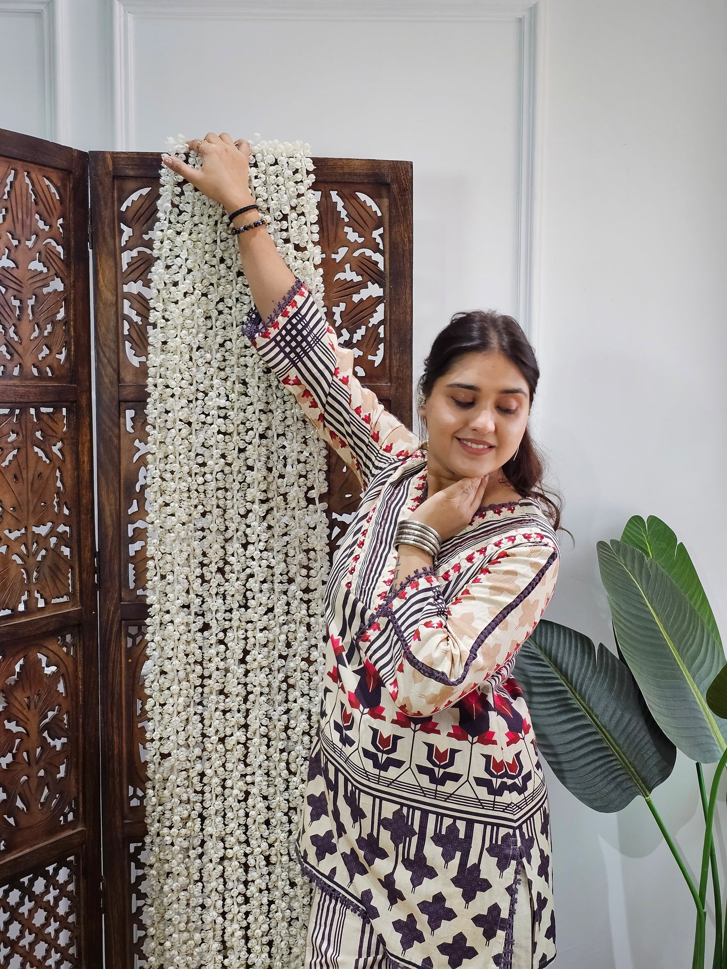 Jeenas pure cotton Printed cordset