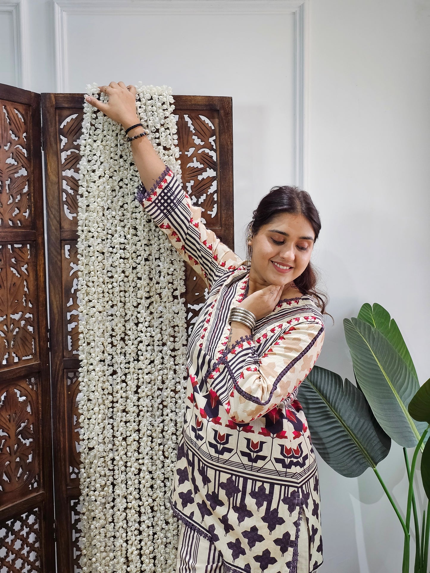 Jeenas pure cotton Printed cordset