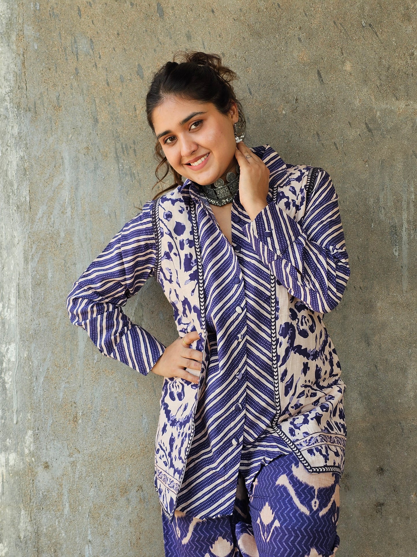 Jeenas pure cotton Printed cordset