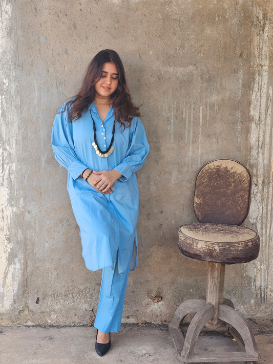 Jeenas pure cotton solid cordset