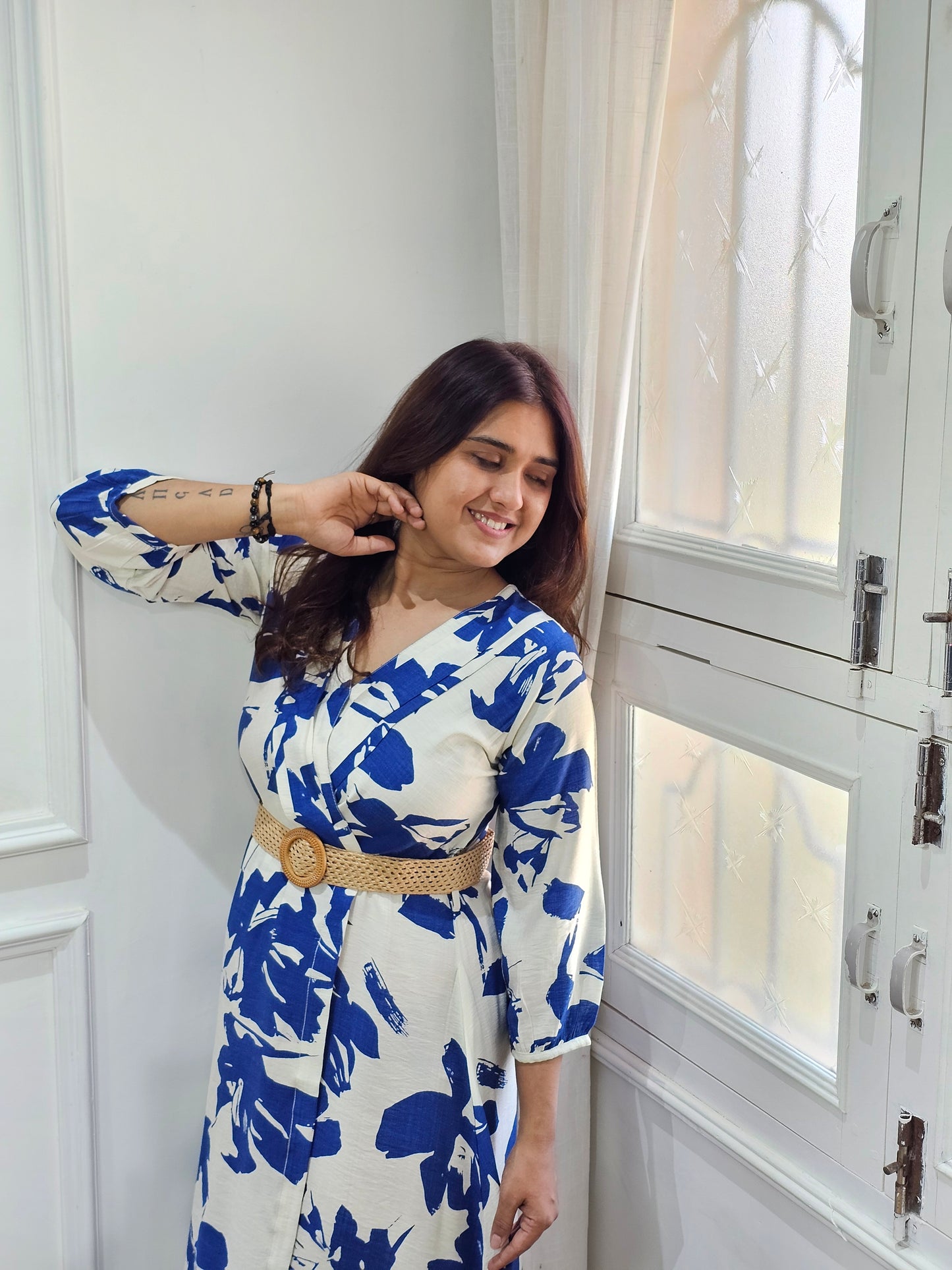 Jeenas floral tunic