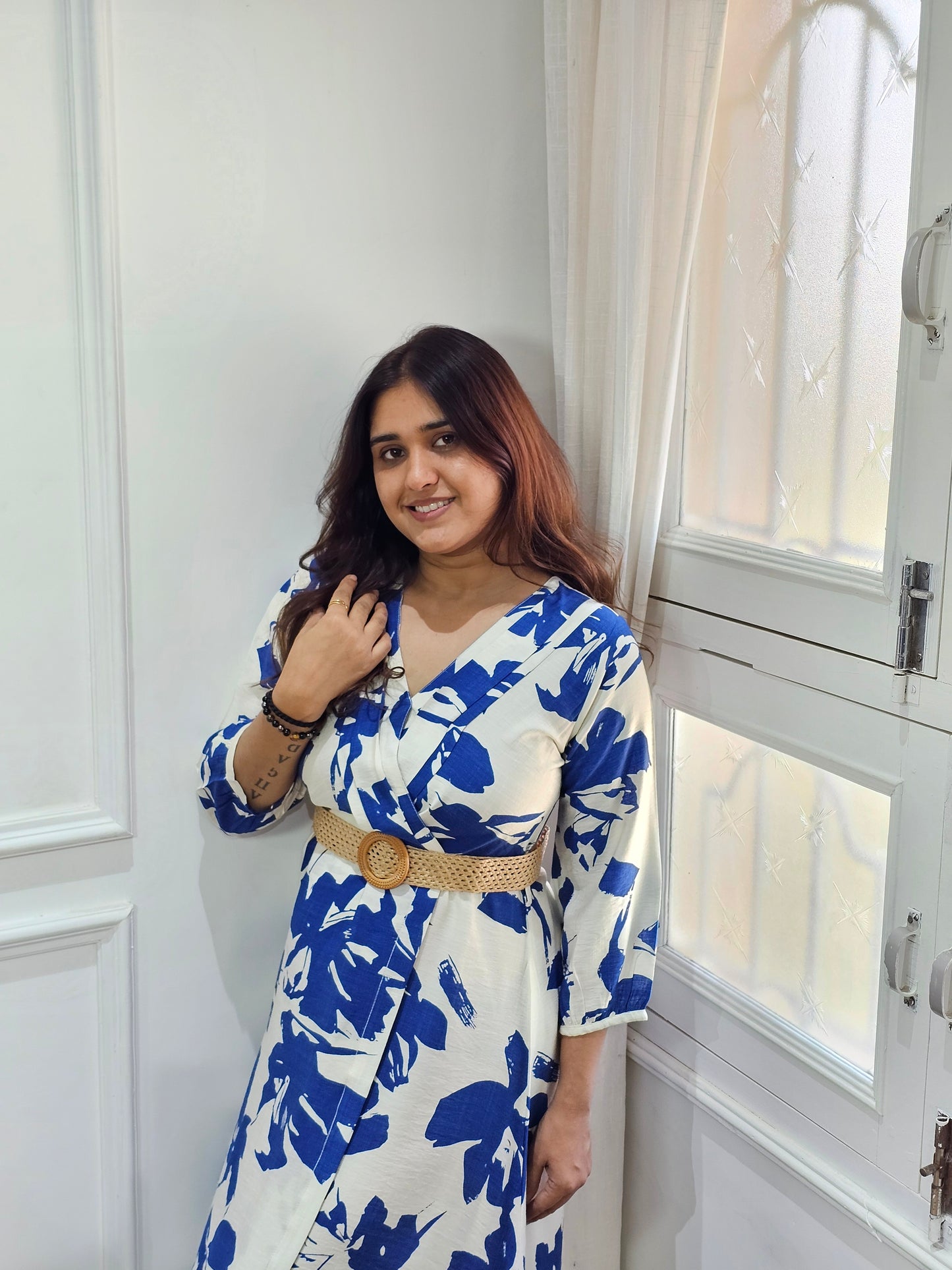 Jeenas floral tunic