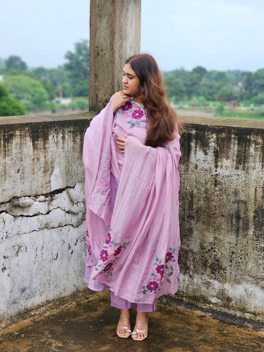 Jeenas embroidery suit set
