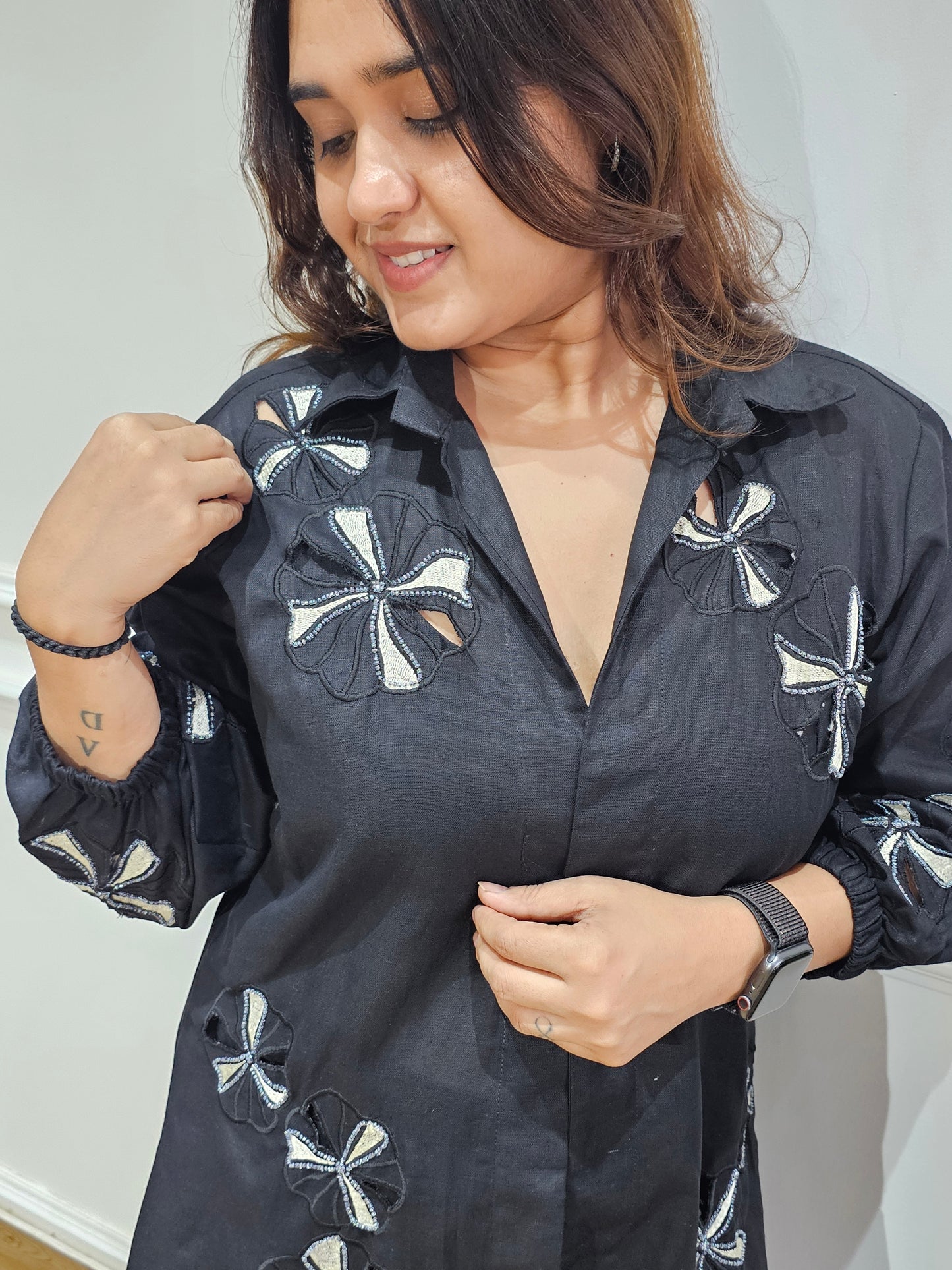 Jeenas embroidery cord set