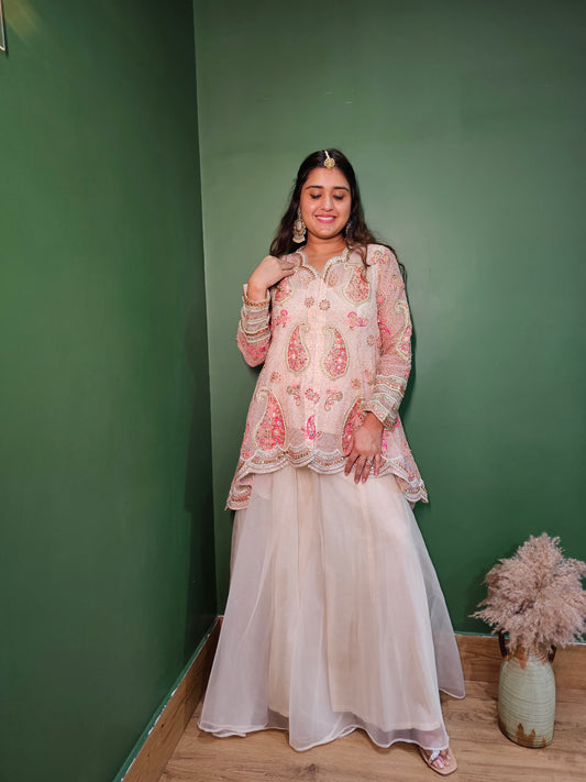 Jeenas indowestern pure organz cordset
