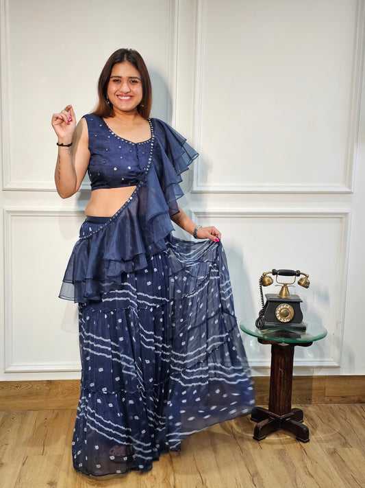 Jeenas Indo-Western 3 Piece Set