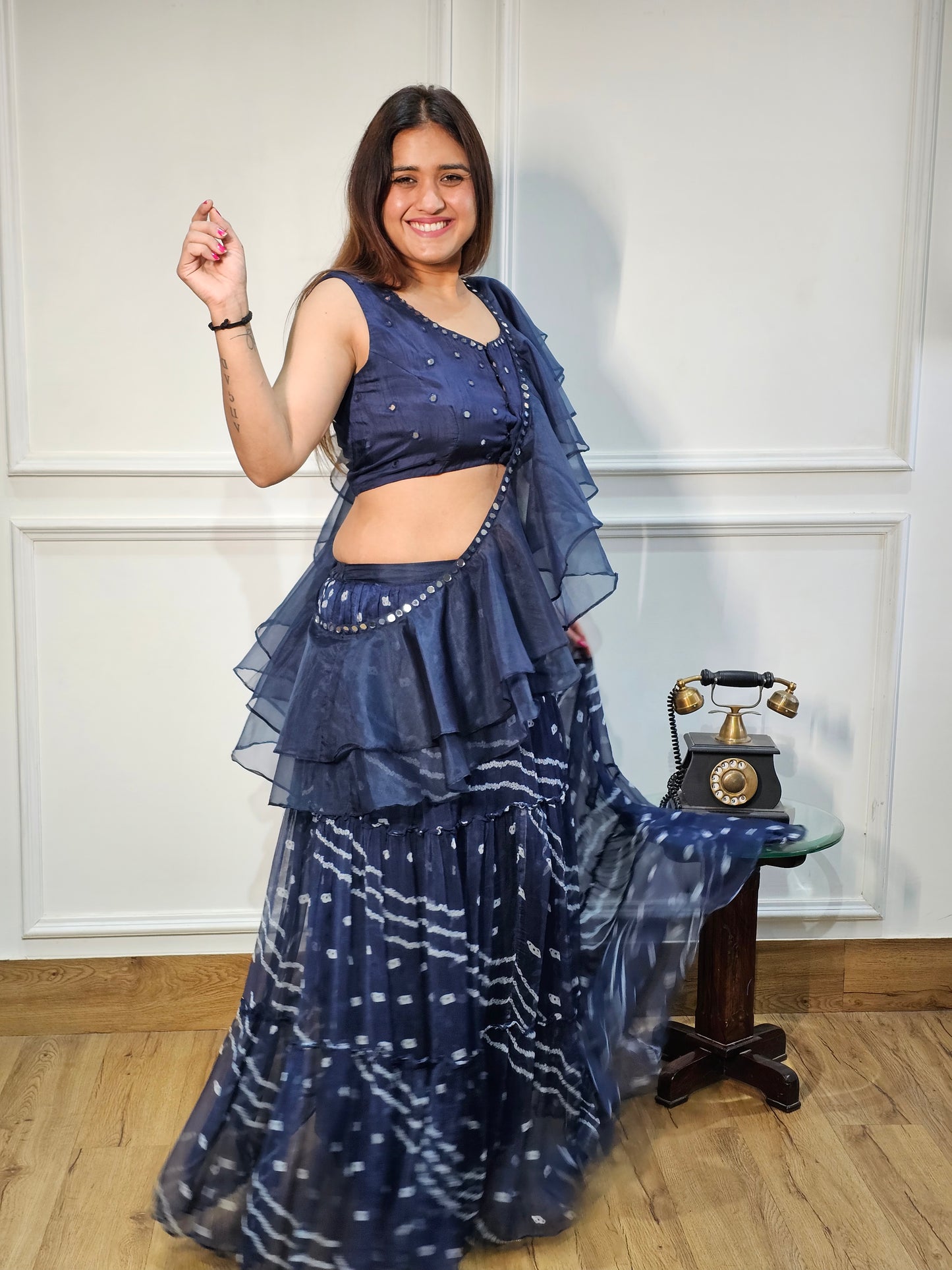 Jeenas Indo-Western 3 Piece Set