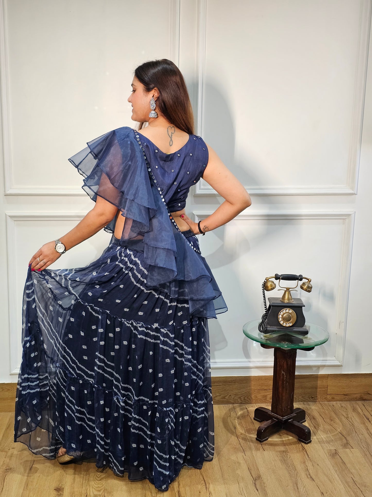 Jeenas Indo-Western 3 Piece Set