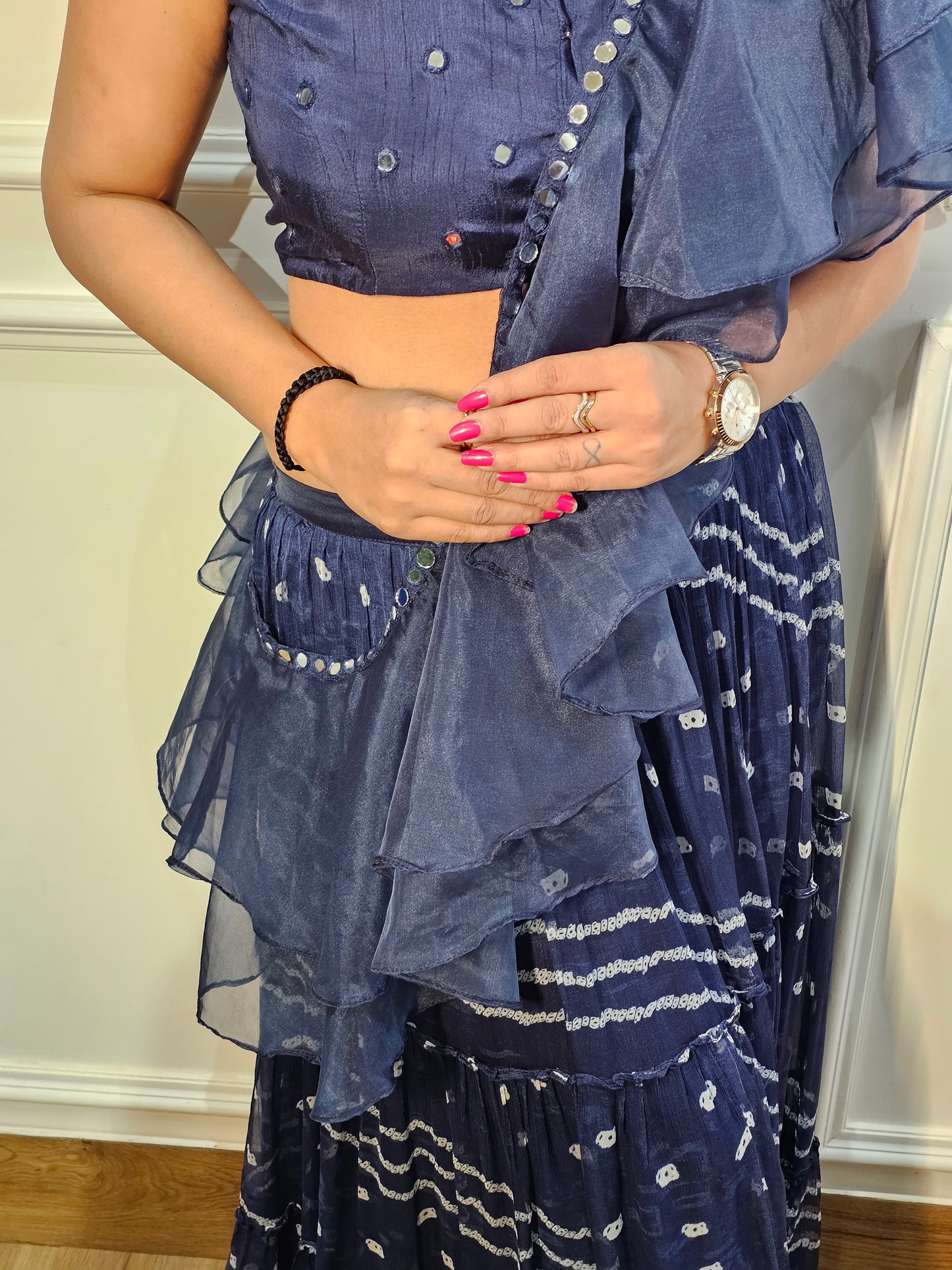 Jeenas Indo-Western 3 Piece Set