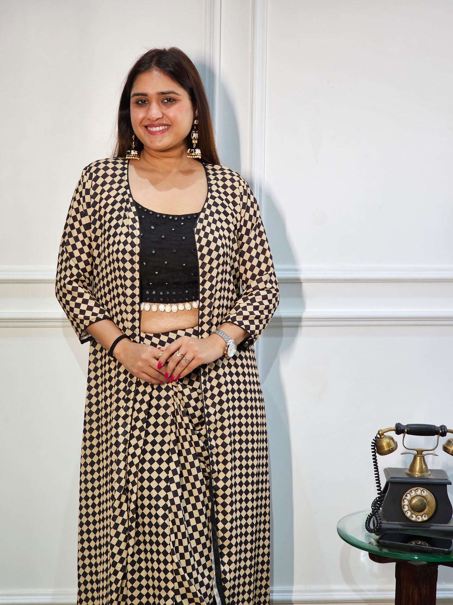 Jeenas indowestern 3 piece set