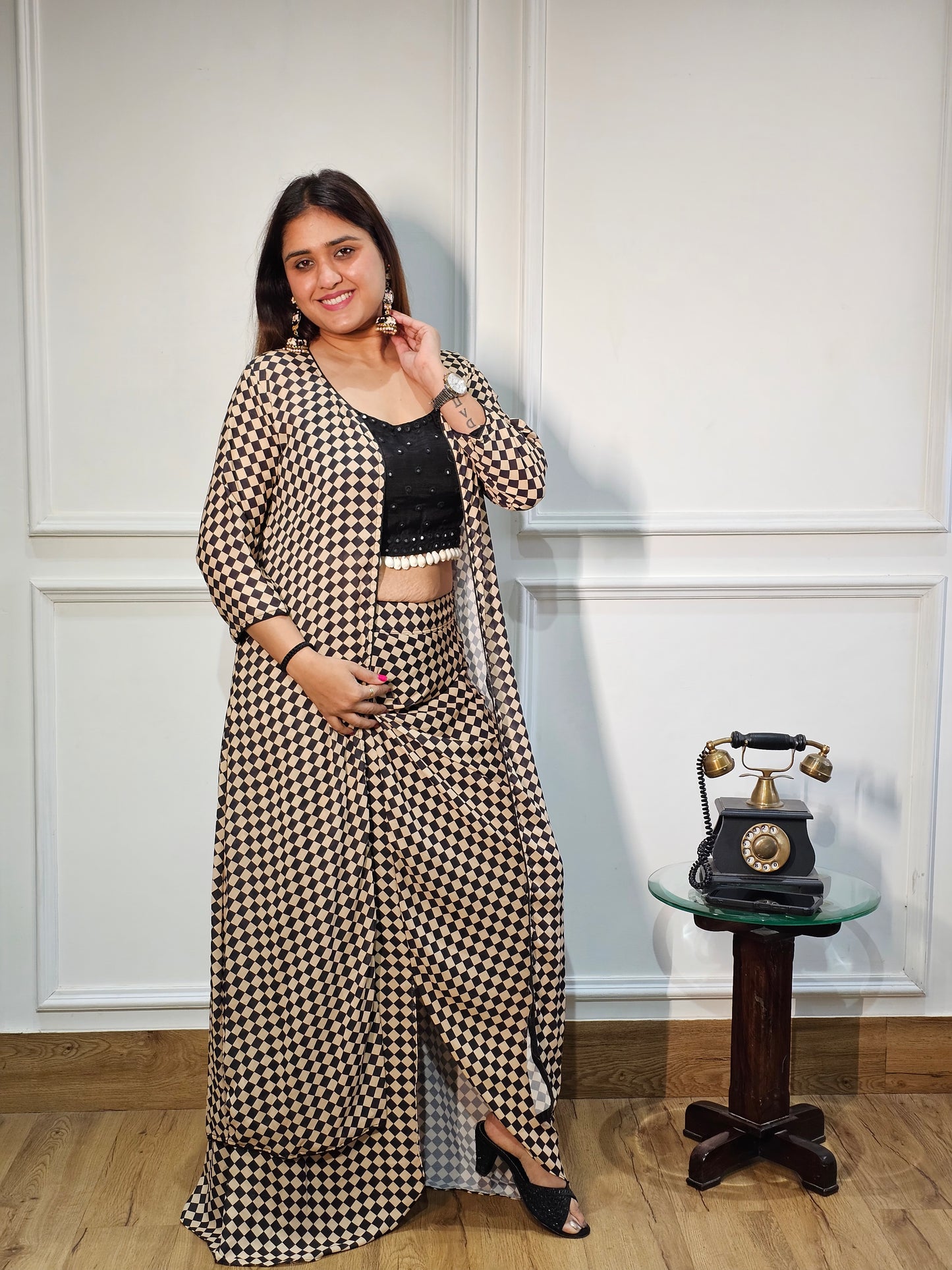 Jeenas indowestern 3 piece set