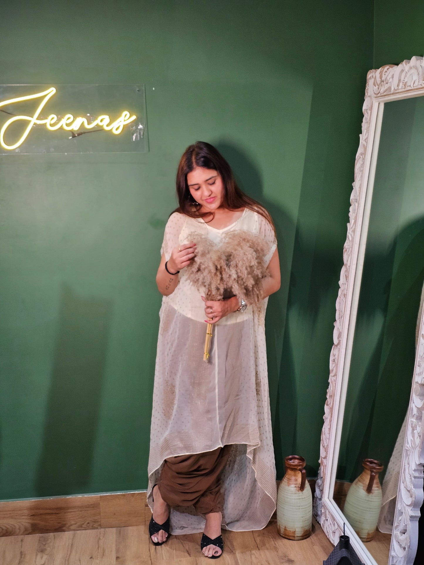 Jeenas Indo-Western 2 Piece Set