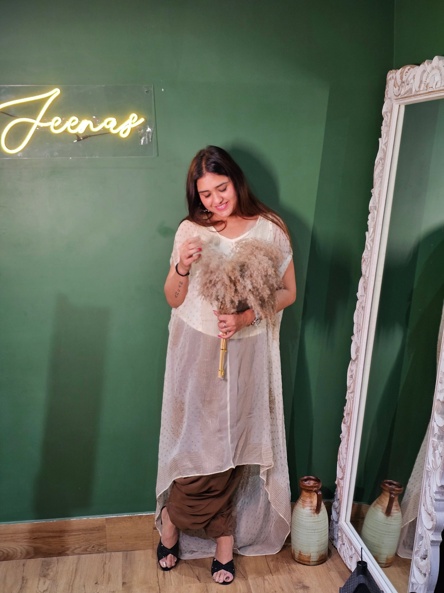 Jeenas Indo-Western 2 Piece Set