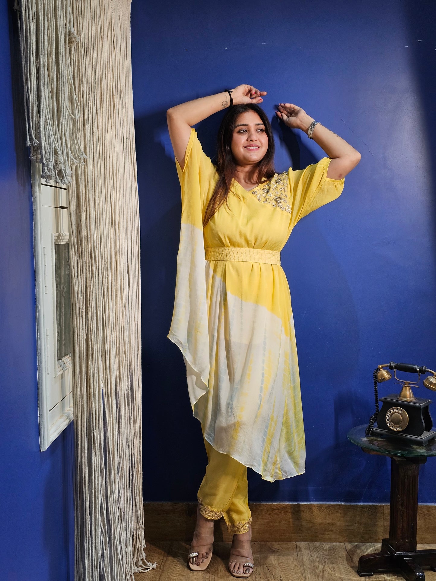 Jeenas Indo-Western 2 Piece Set