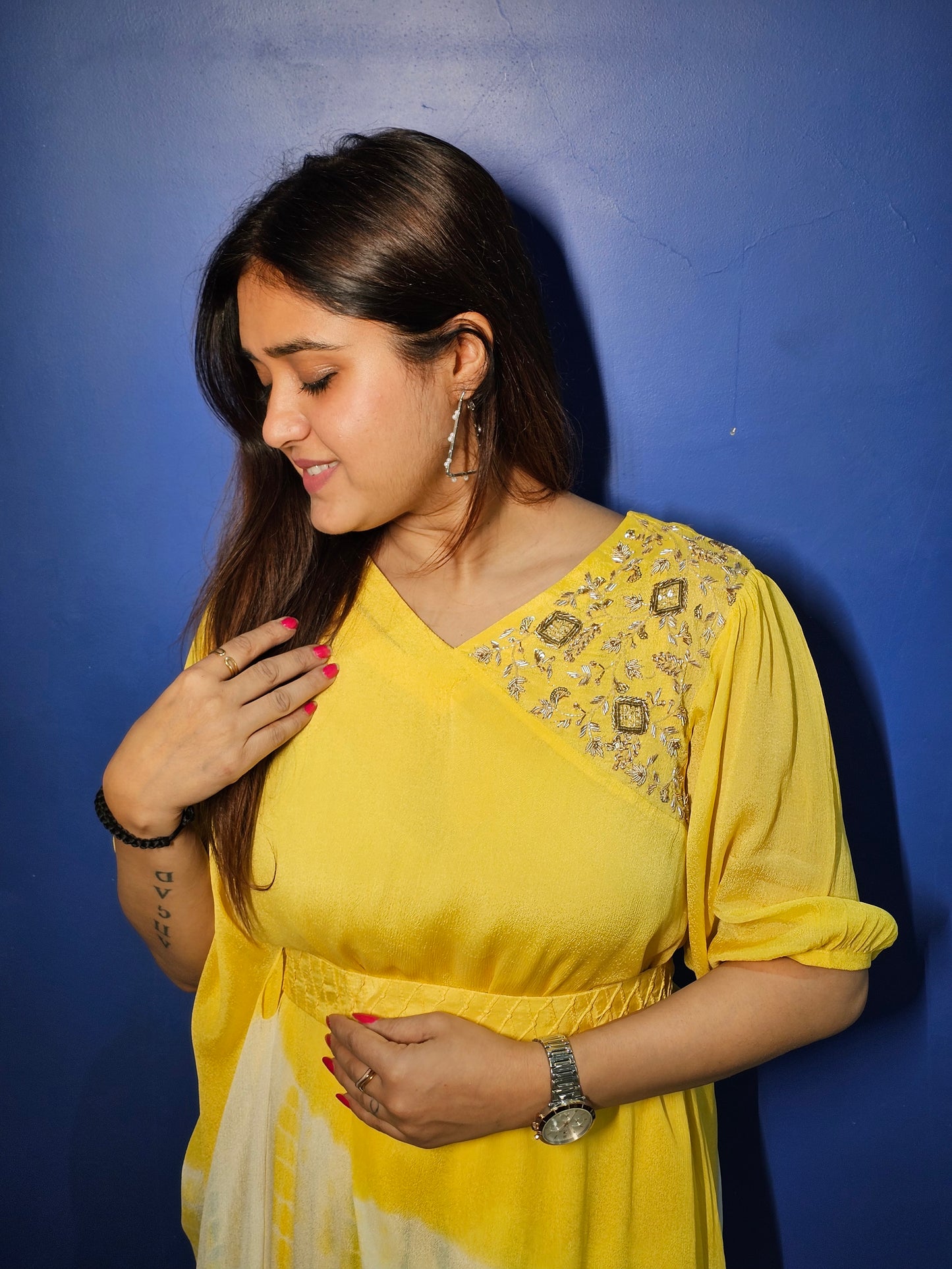 Jeenas Indo-Western 2 Piece Set