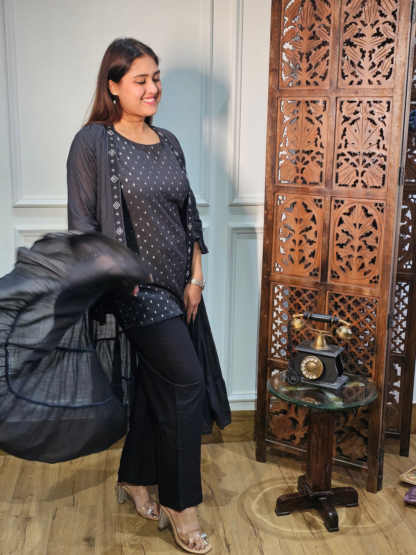 Jeenas Indo-Western 3 Piece Set