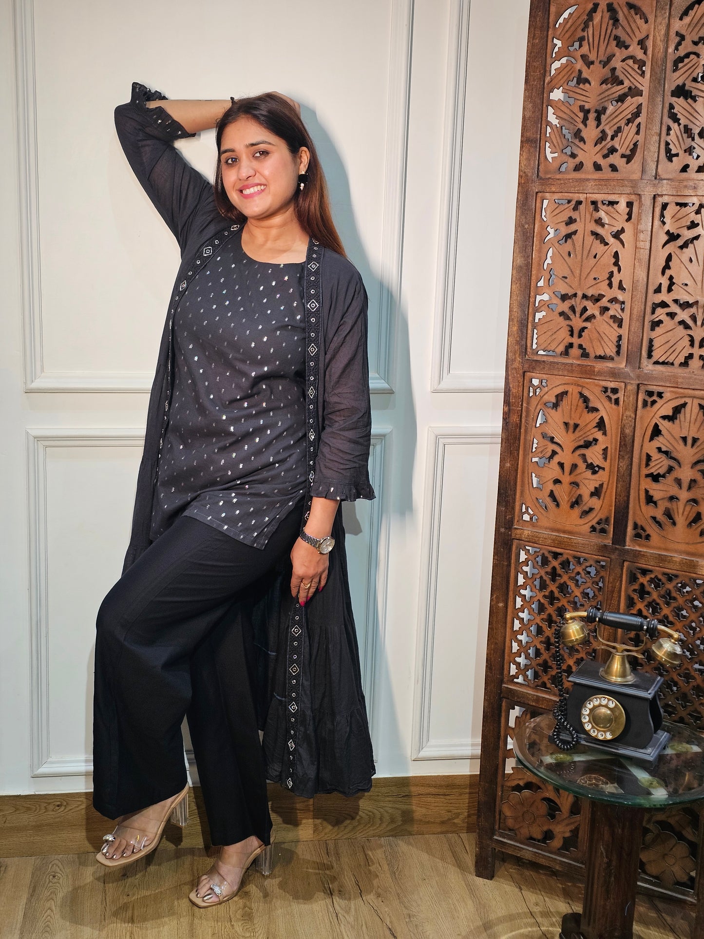 Jeenas Indo-Western 3 Piece Set