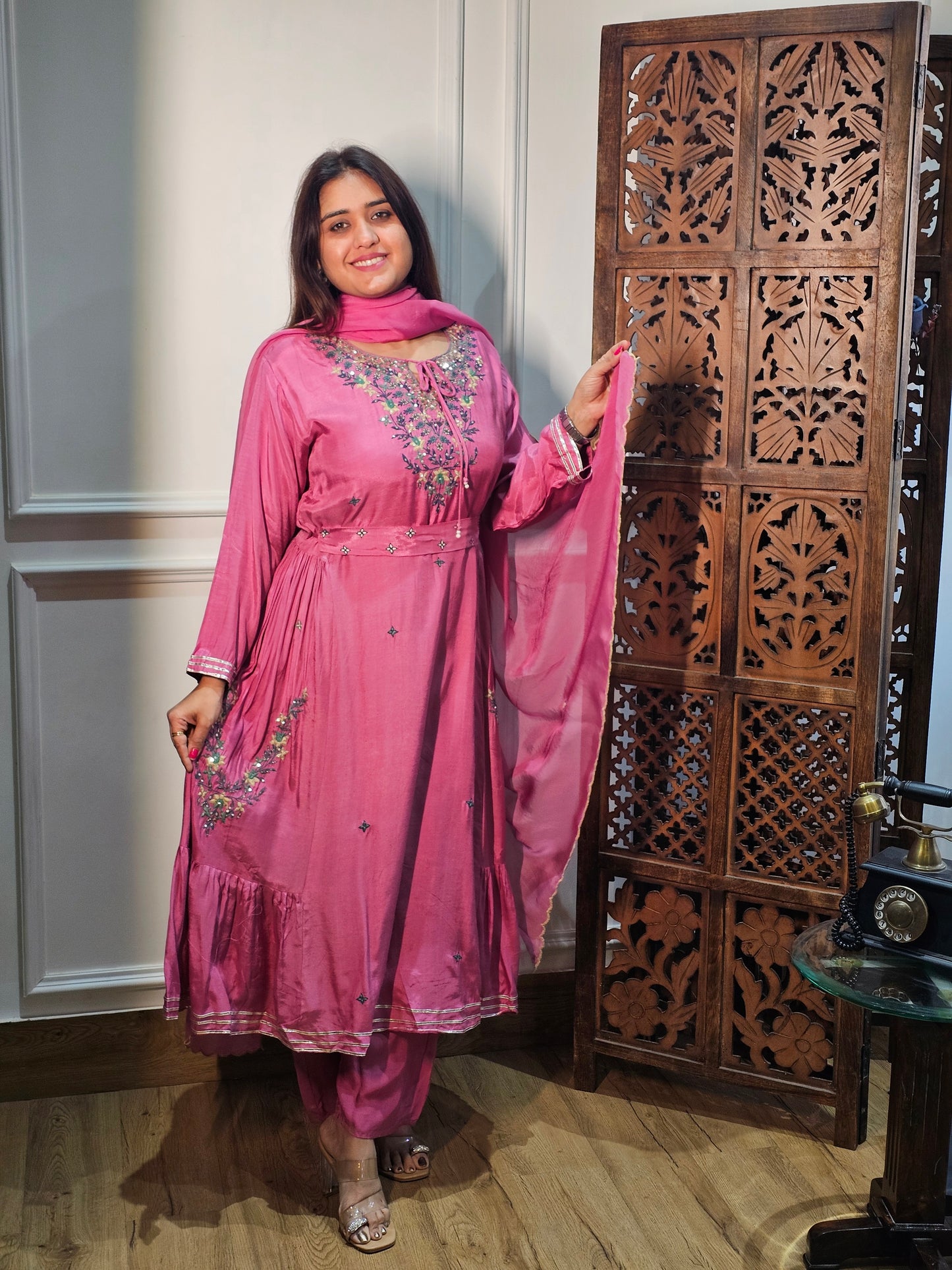 Jeenas Muslin Suit Set