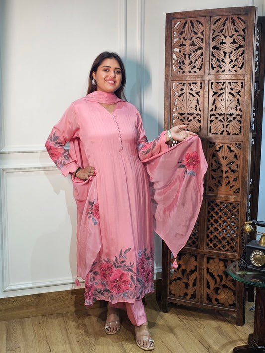 Jeenas Crepe Suit Set