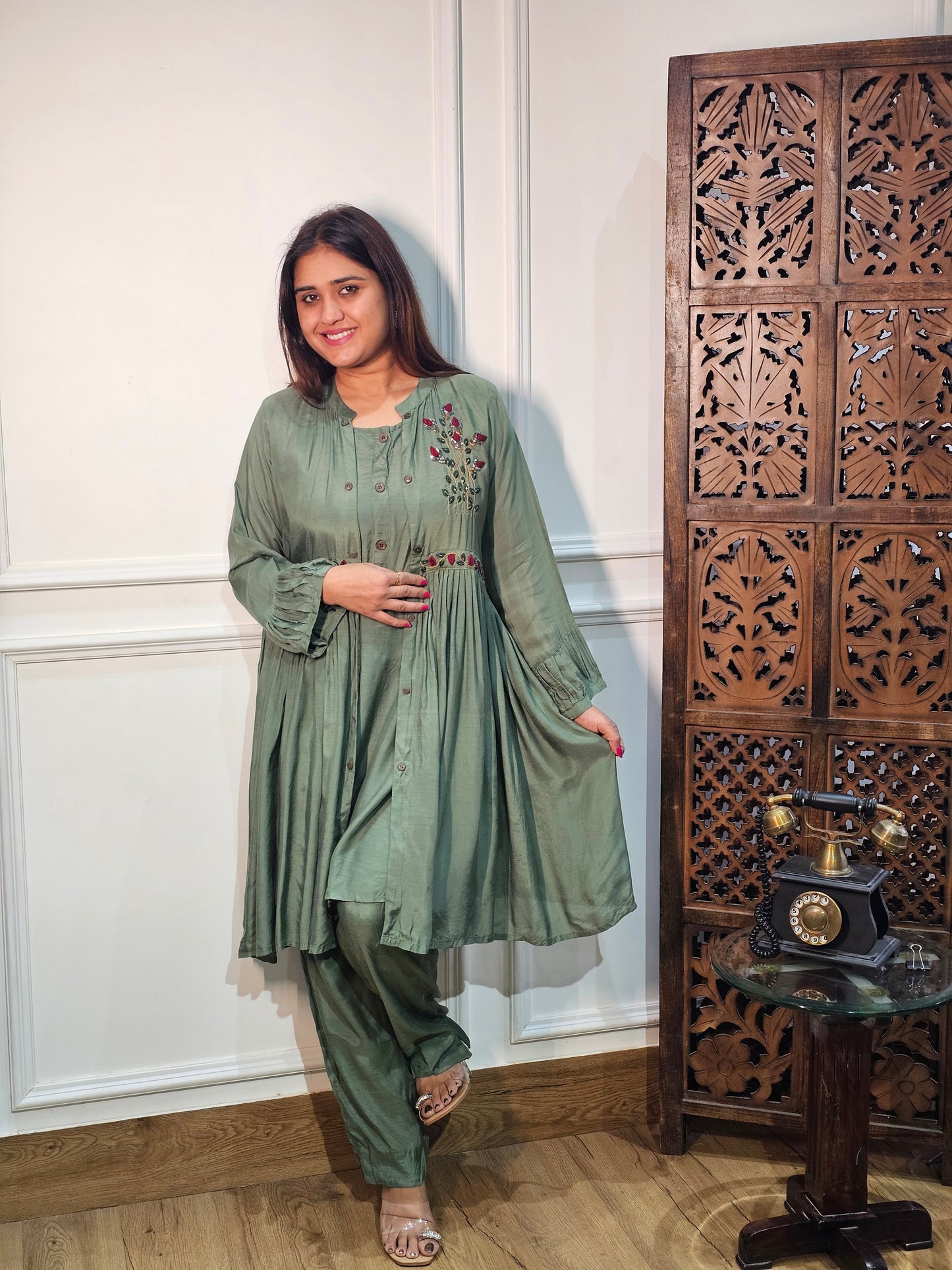 Jeenas Indo-Western 3 Piece Set