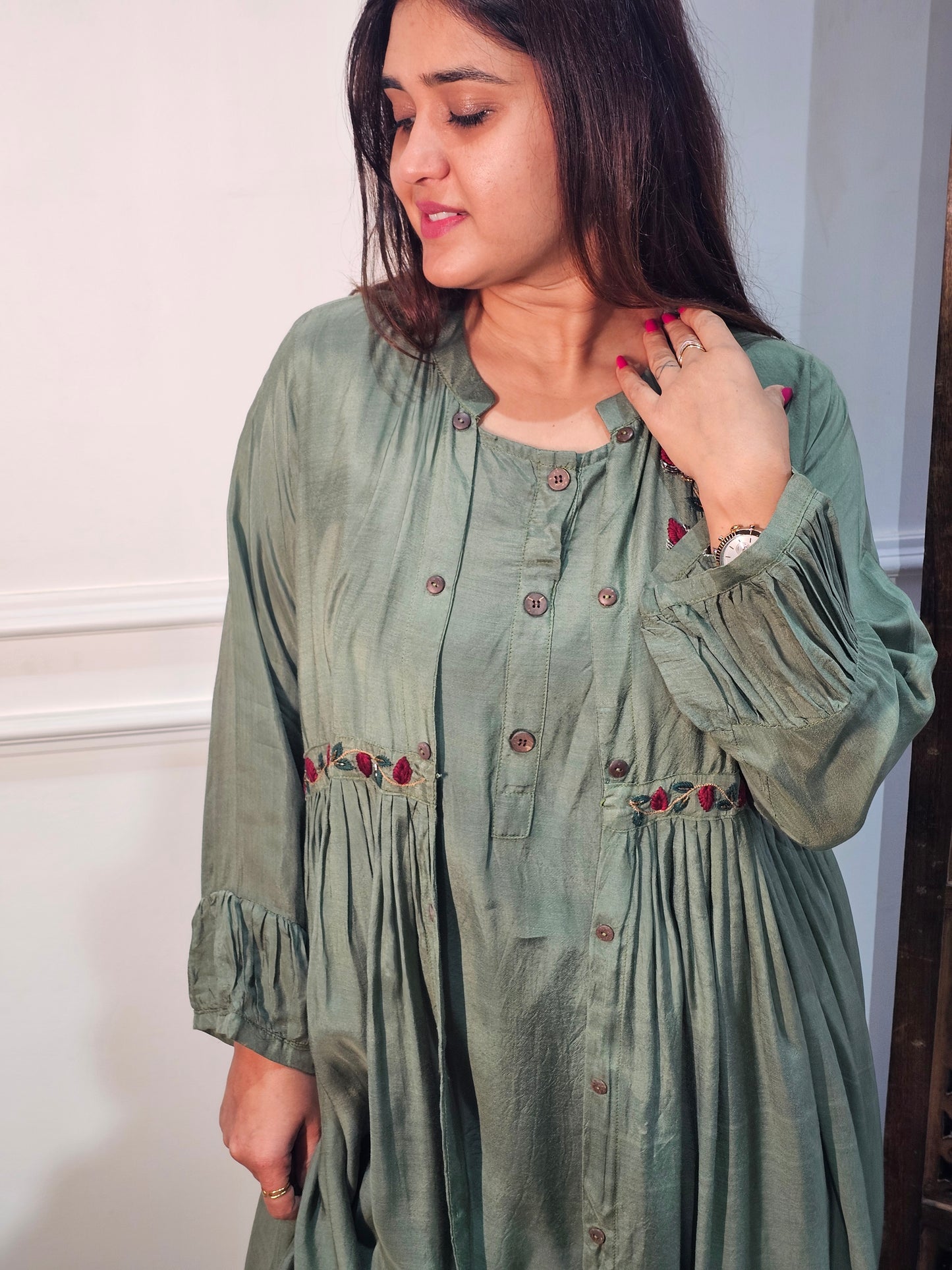 Jeenas Indo-Western 3 Piece Set