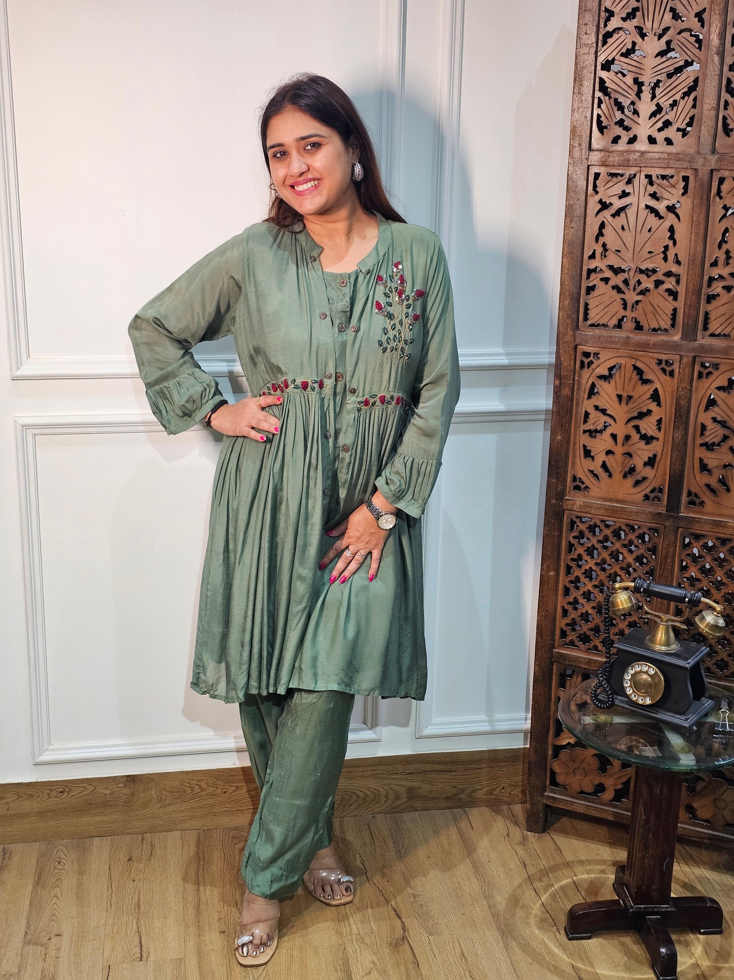 Jeenas Indo-Western 3 Piece Set