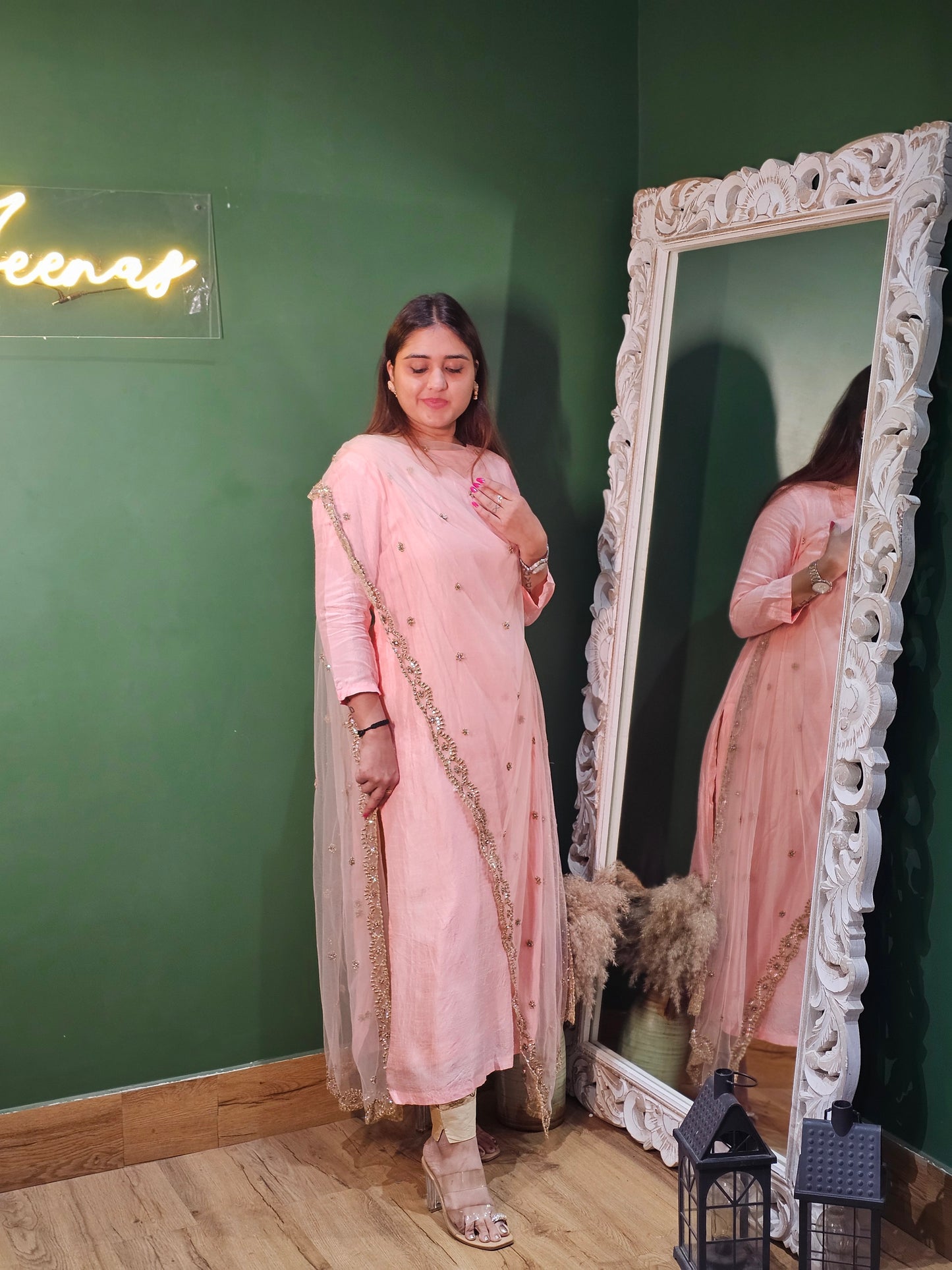 Jeenas Indo-Western 2 Piece Set